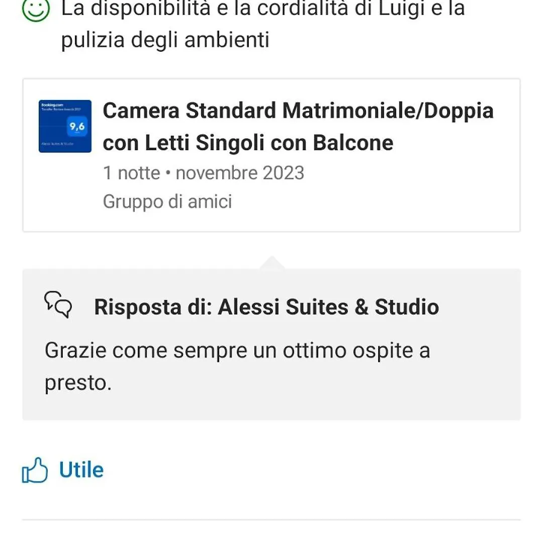 Alessi Suites & Studio Mazzarino 2*,  Italy